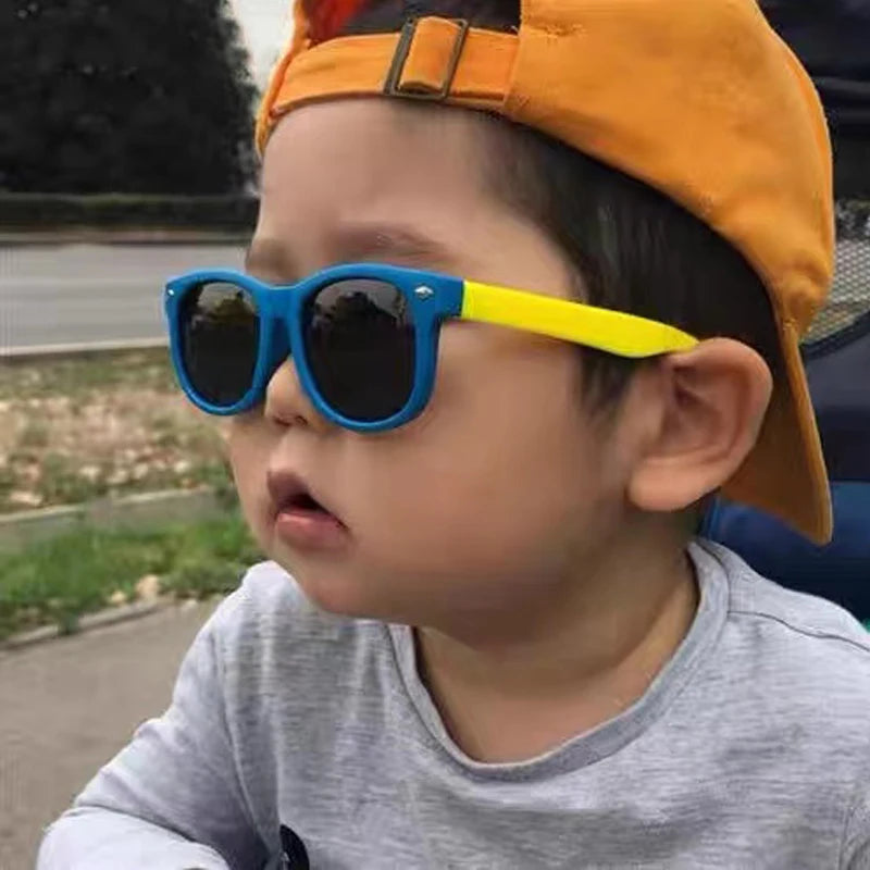 Gafas de Sol Polarizadas para Niños | TR90 Silicona Ultraligeras UV400 Multicolor