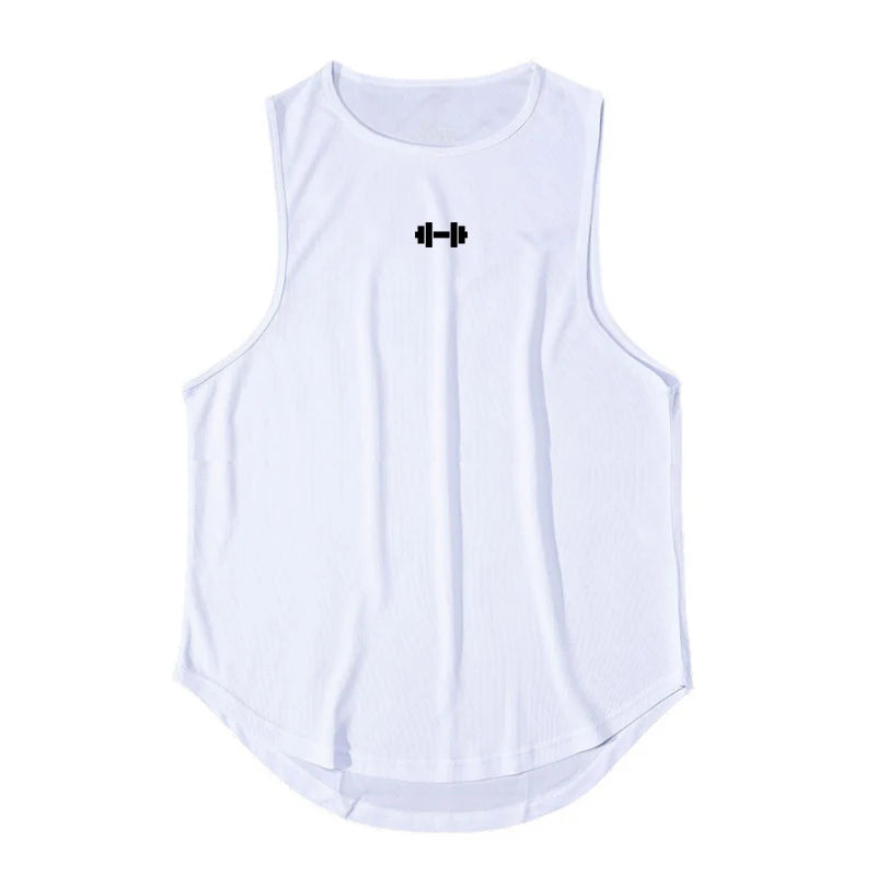 Tank Top Deportivo de Hombre – Fitness, Gym y Bodybuilding, Secado Rápido, Sin Mangas, Corte Loose, Verano, Moda y Baloncesto
