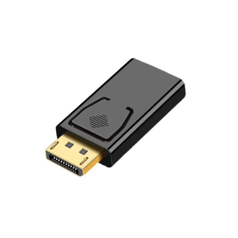 Adaptador DisplayPort (DP) a HDMI 1080p/4K – Cable de Video y Audio para PC, Laptop, TV, Monitor y Proyector