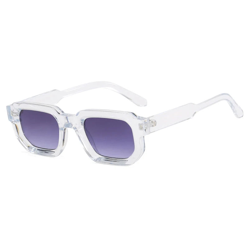 Gafas de Sol Rectangulares Vintage Unisex | Retro UV400 Estilo Lujo para Hombre y Mujer