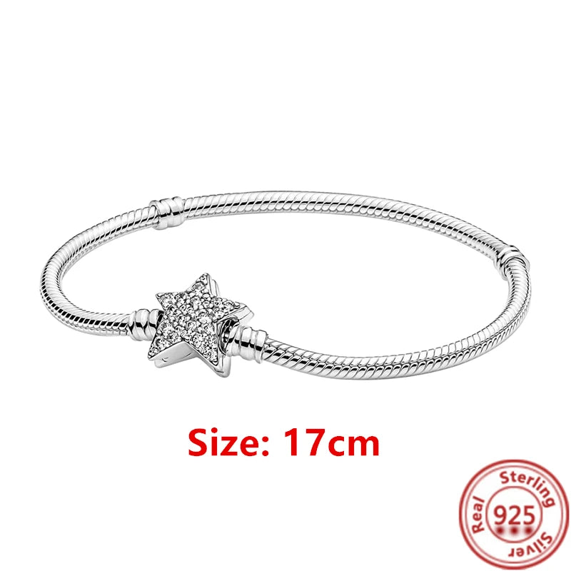 Charm Espacio y Galaxia en Plata 925 – Abalorios Astronauta, Planeta y Estrellas para Pulsera Original Mujer