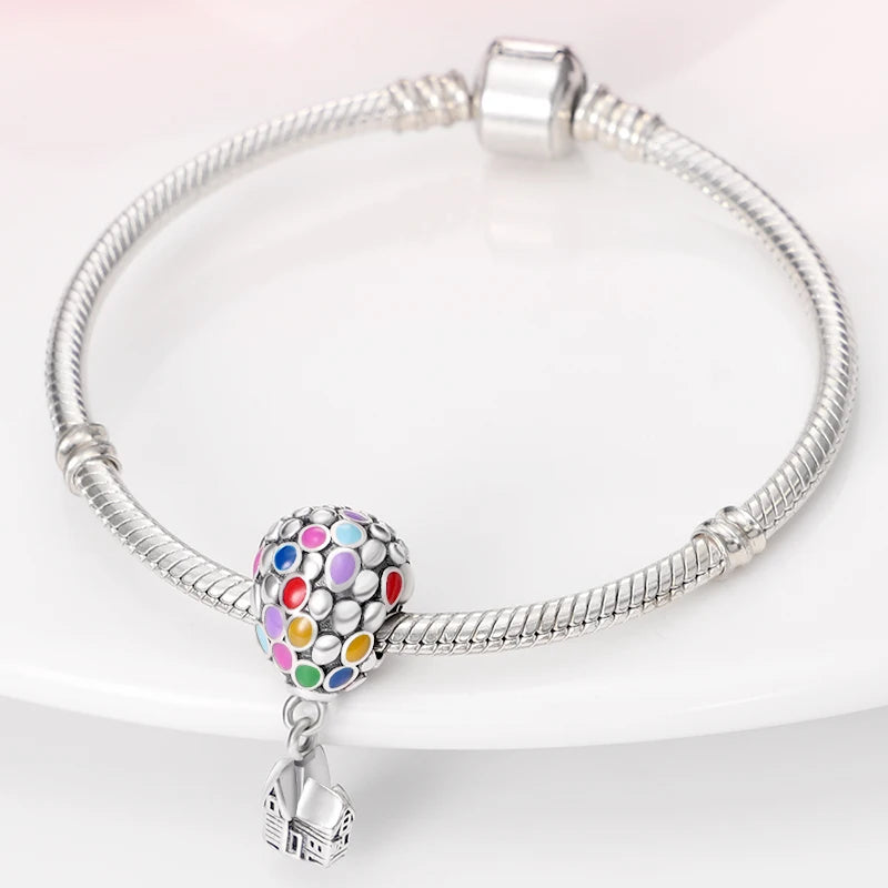 Charm Marvel Disney en Plata 925 – Abalorios Captain America, Wolverine y Deadpool para Pulsera Original Mujer