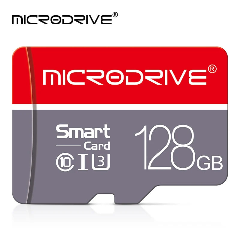 Tarjeta de Memoria Micro SD Mini TF Alta Velocidad Clase 10 – 4GB, 8GB, 16GB, 32GB, 64GB, 128GB, 256GB + Adaptador SD