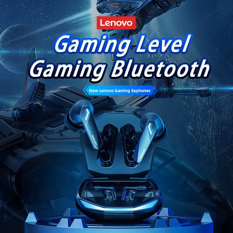 Lenovo GM2 Pro – Auriculares Bluetooth 5.3 In-Ear Gaming Low Latency con Micrófono y Cancelación de Ruido