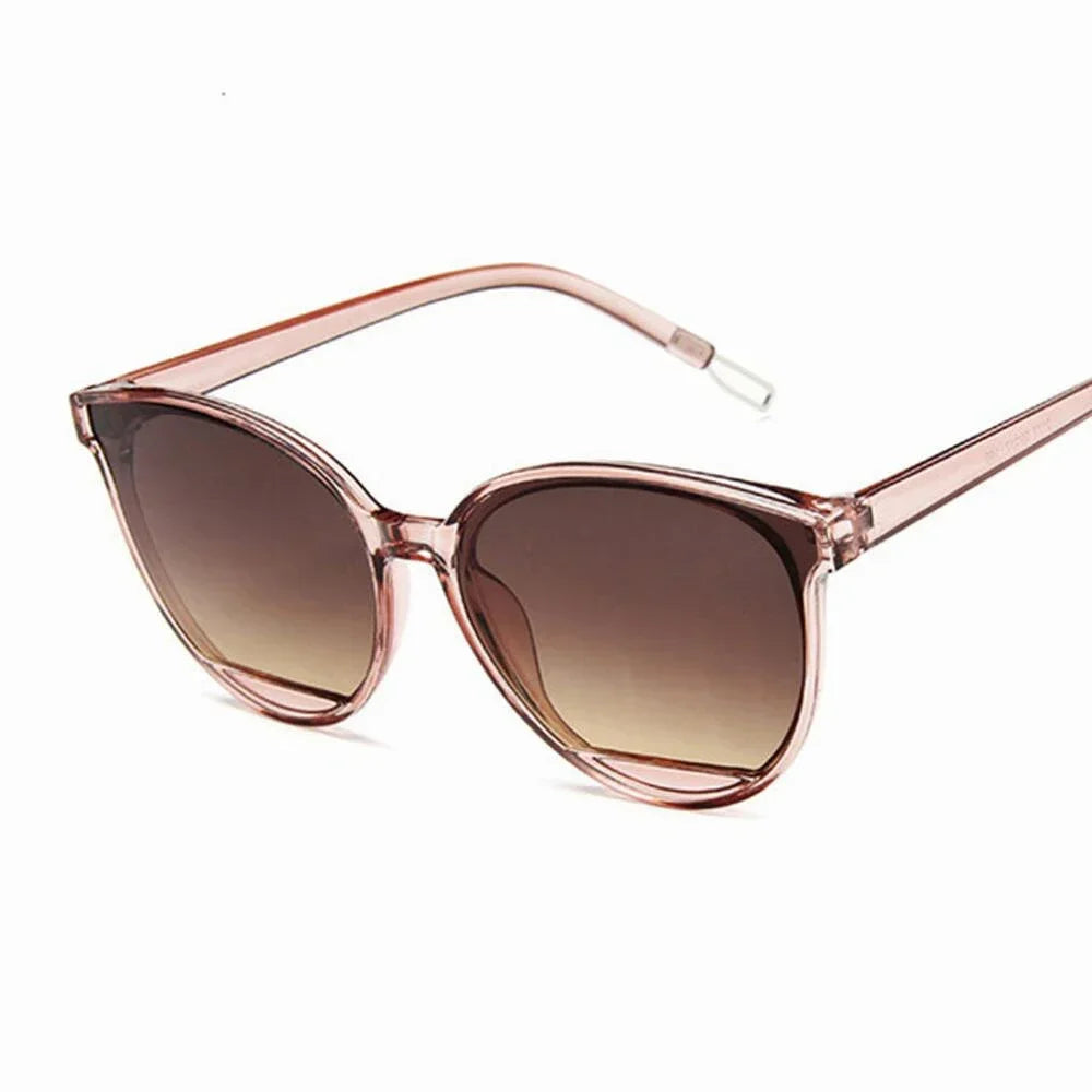Gafas de Sol Mujer 2025 | Vintage Metal Mirror Fashion UV400 Oculos de Sol