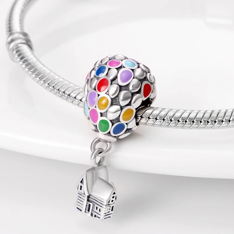 Charm Marvel Disney en Plata 925 – Abalorios Captain America, Wolverine y Deadpool para Pulsera Original Mujer