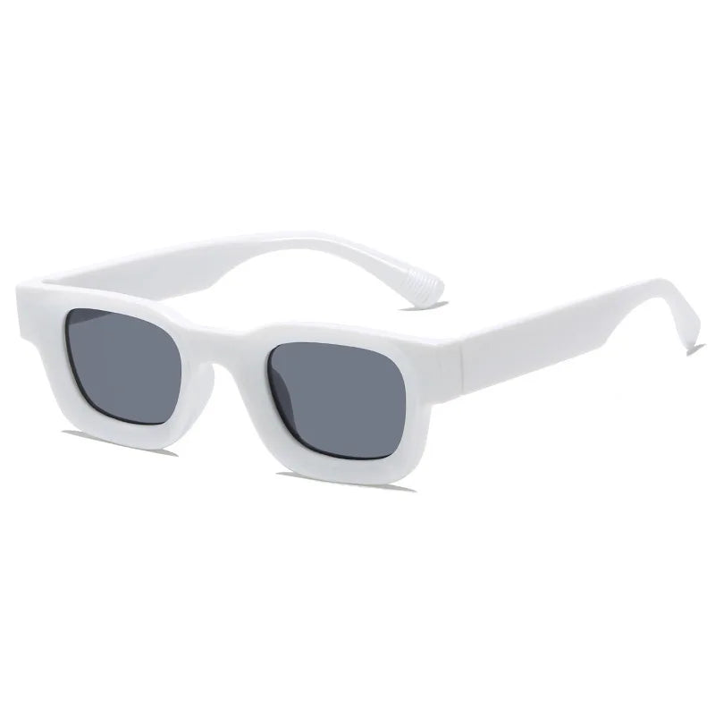 Gafas de Sol Rectangulares Pequeñas Mujer/Hombre | Estilo Vintage de Lujo UV400