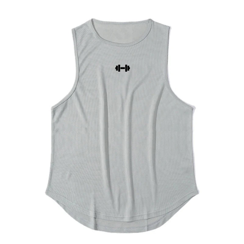 Tank Top Deportivo de Hombre – Fitness, Gym y Bodybuilding, Secado Rápido, Sin Mangas, Corte Loose, Verano, Moda y Baloncesto