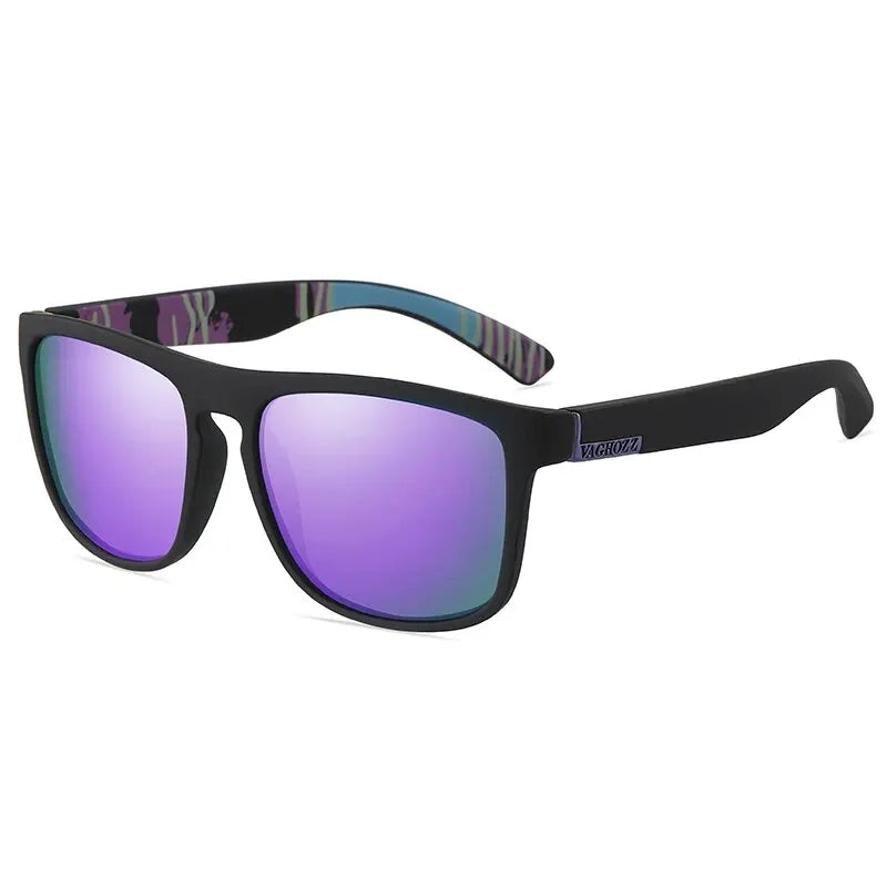 Gafas de Sol VAGHOZZ Clásicas | Lentes Cuadradas UV400 Unisex para Pesca, Conducción y Deportes al Aire Libre