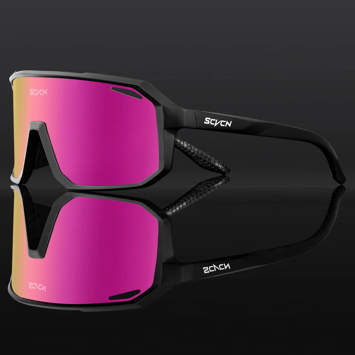 SCVCN New Outdoor Cycling Glasses Bike Sunglasses Men UV400 Eyewear Sports MTB Goggles Bicycle Women Riding Hiking Sunglasses
