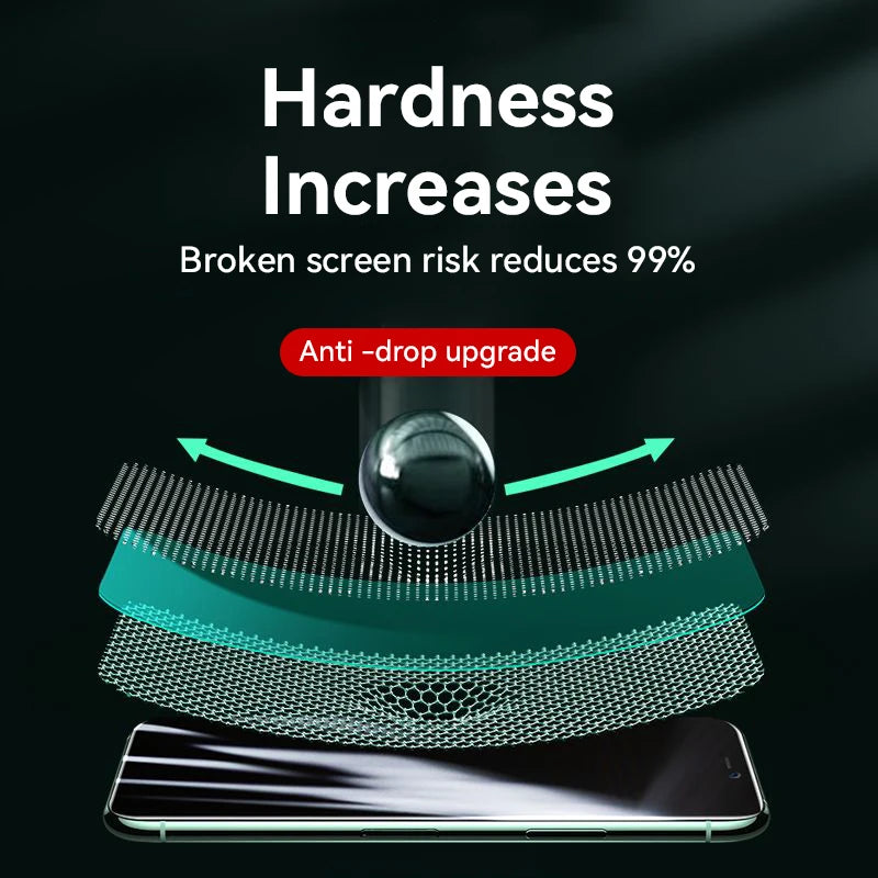 Joyroom Protector de Pantalla de Vidrio Templado HD | Compatible con iPhone 11/12/13/14/15/16 Pro Max | Protección Completa