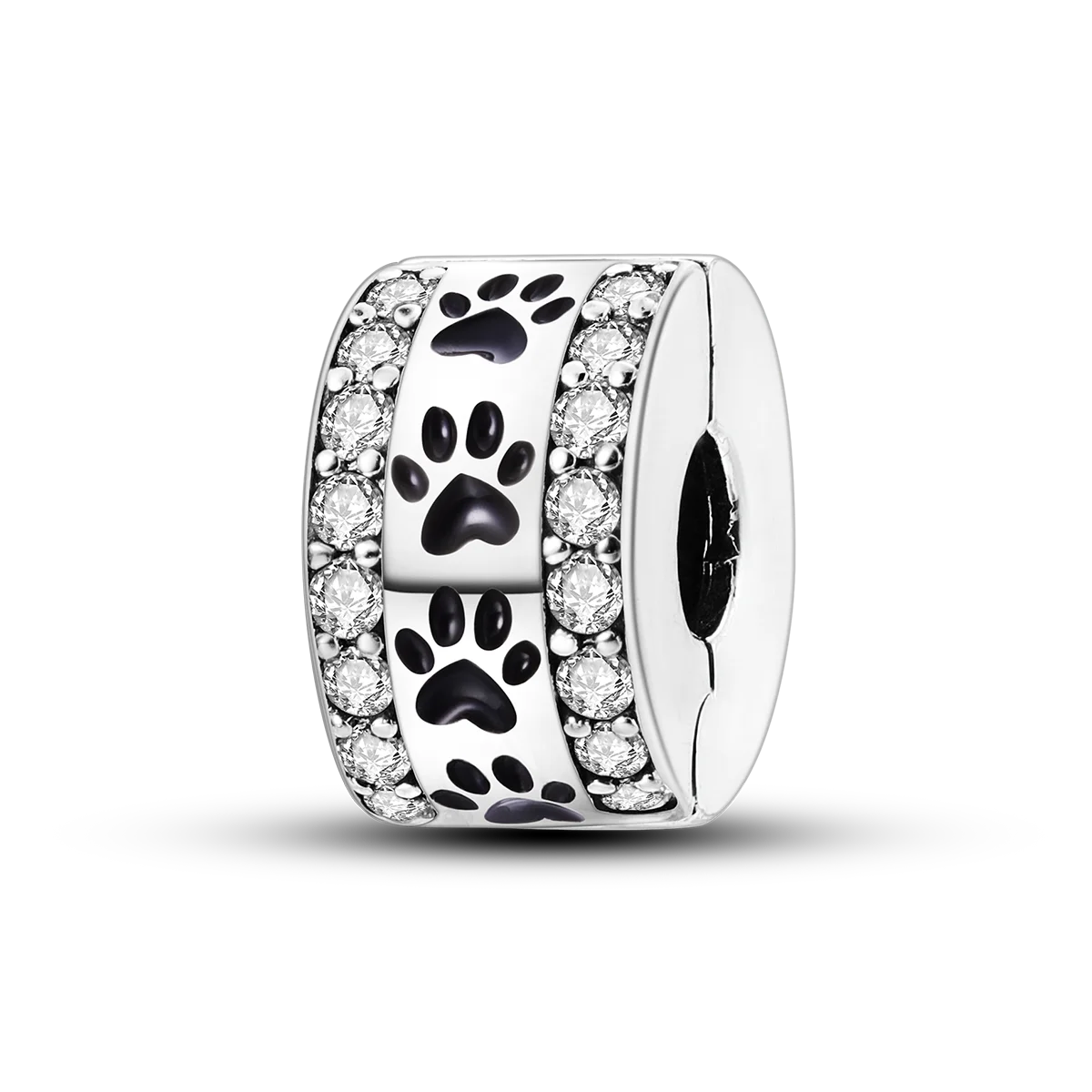 Charm de Perfume Sol y Luna en Plata – Abalorio para Pulsera DIY Mujer