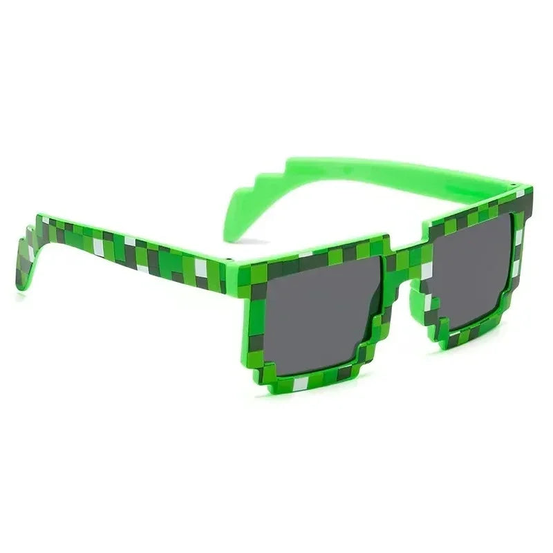 Gafas de Sol Pixeladas 2025 | Creeper Sunglasses Retro Gaming Unisex Fiesta y Moda