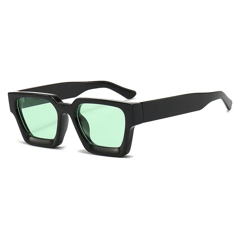 JNPCXI Gafas de Sol Cuadradas de Lujo | Retro Fashion Unisex UV400
