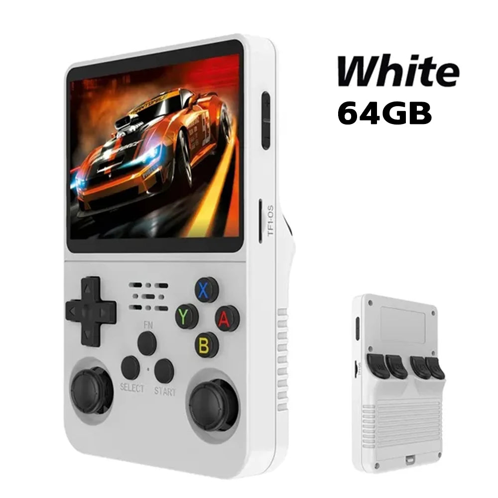 R36S Retro Handheld Game Console – Consola Portátil Linux 3.5” IPS con 64GB y 15000+ Juegos