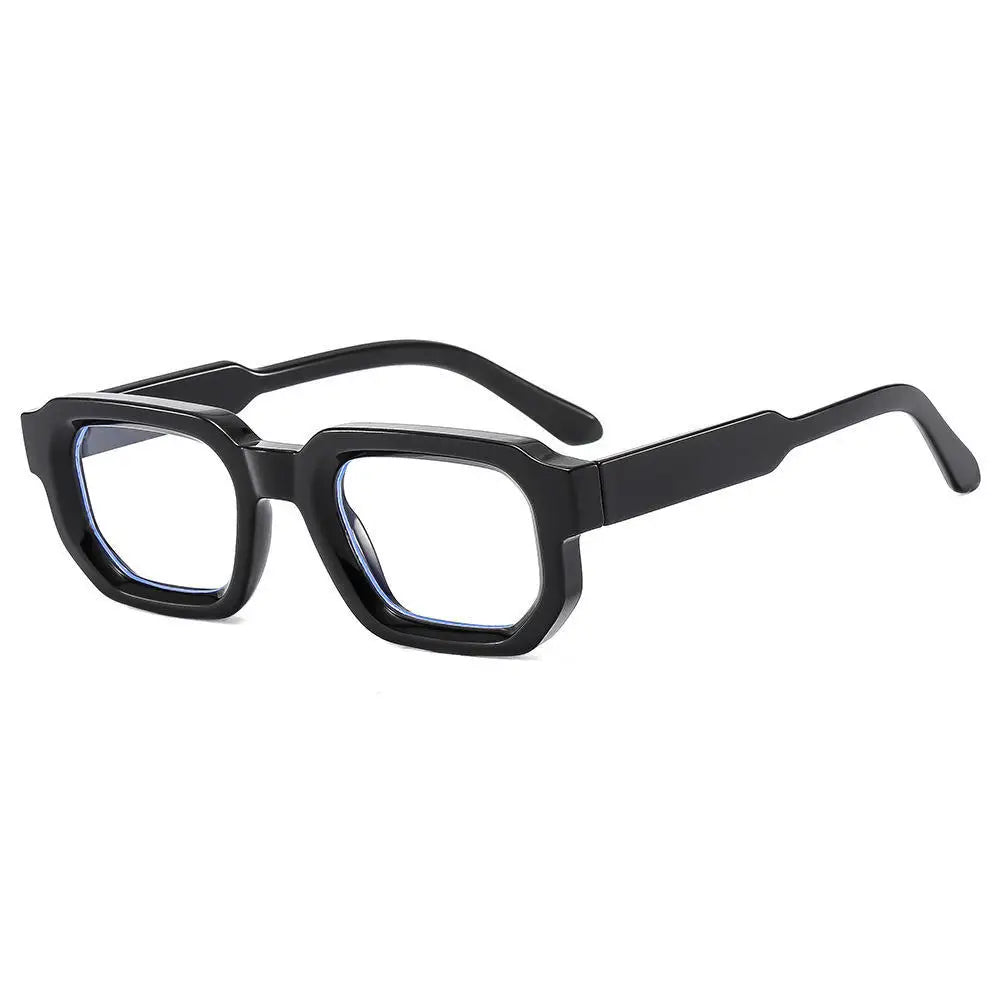 KLASSNUM Gafas de Sol Rectangulares Vintage | Retro Fashion UV400 Unisex Hombres y Mujeres
