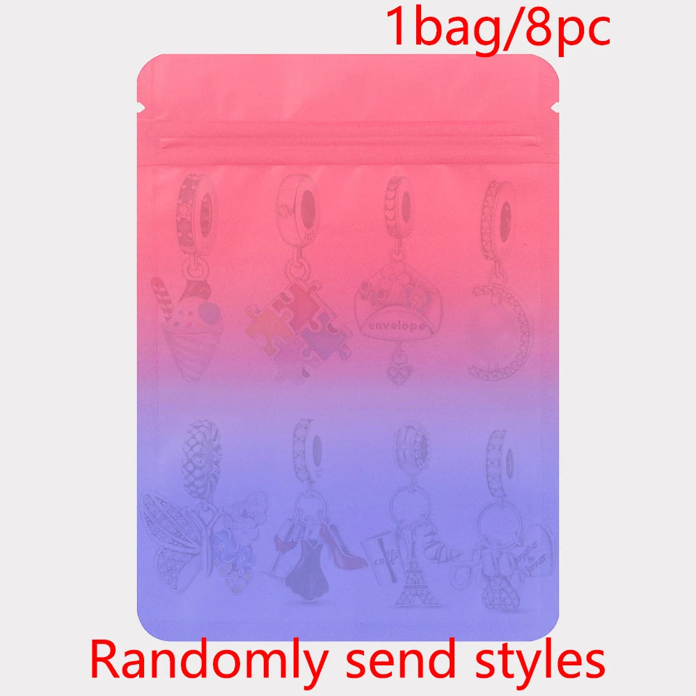 Charm sorpresa de plata 925 estilo estrella y corazón – Bolsa sorpresa random para pulsera DIY mujer