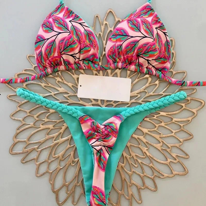 Bikini Sexy Mujer 2025 | Conjunto 2 Piezas Playa y Vacaciones