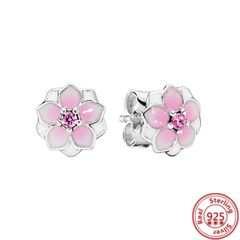 Charm trébol verde dopamina en plata 925 – Flor del bosque para pulsera DIY compatible Pandora mujer