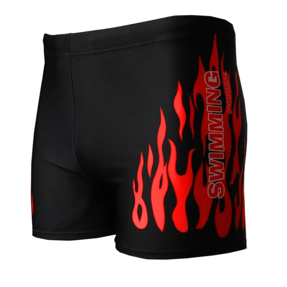 Bañador Hombre Llamas – Boxer de Natación y Playa | Swimwear Deportivo de Secado Rápido