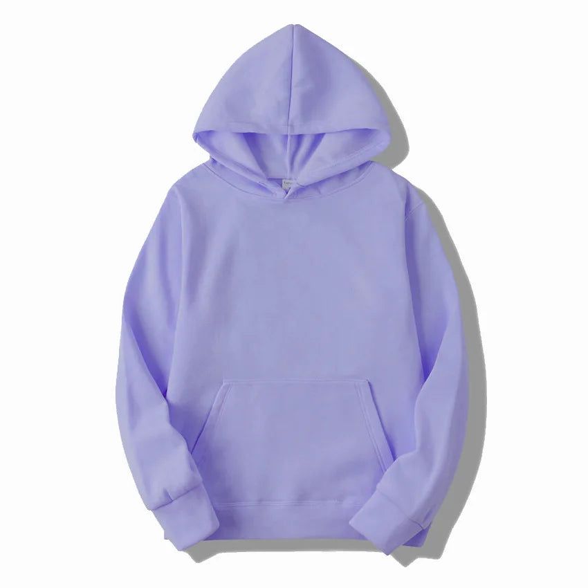 Hoodie Básico Unisex – Sudadera Casual Hombre y Mujer para Primavera, Otoño e Invierno