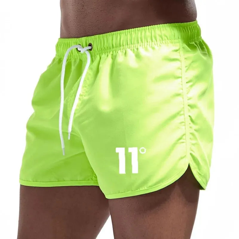 Shorts de Playa para Hombre 2025 con Estampado Numérico – Bañador Verano Transpirable y Cómodo
