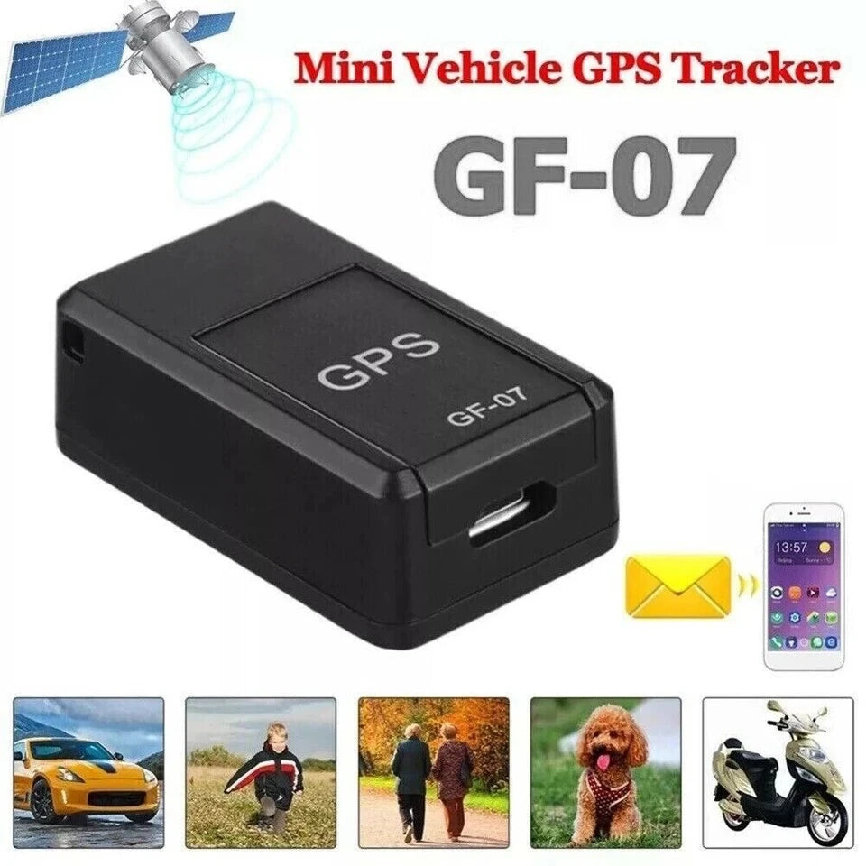 Mini GPS Magnético Portátil | Rastreador en Tiempo Real Antirrobo para Carro, Moto y Uso Personal