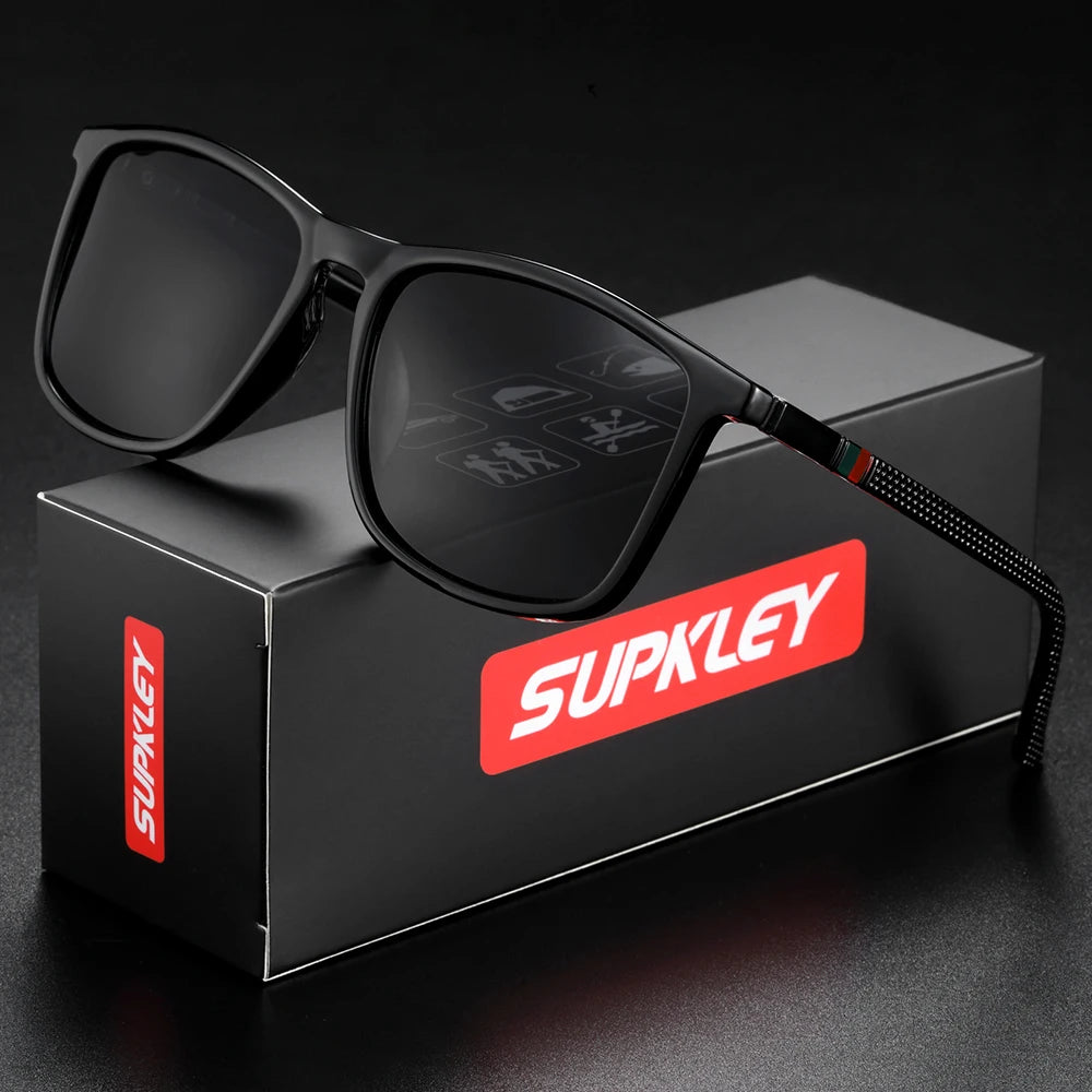 SUPKLEY Gafas de Sol Deportivas Polarizadas Hombre Mujer | Protección UVA&UVB