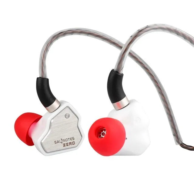 7Hz Salnotes Zero HiFi IEM | Auriculares In-Ear con Driver Dinámico 10mm, Diafragma Metálico, Cable OFC Desmontable, N52 Magnet