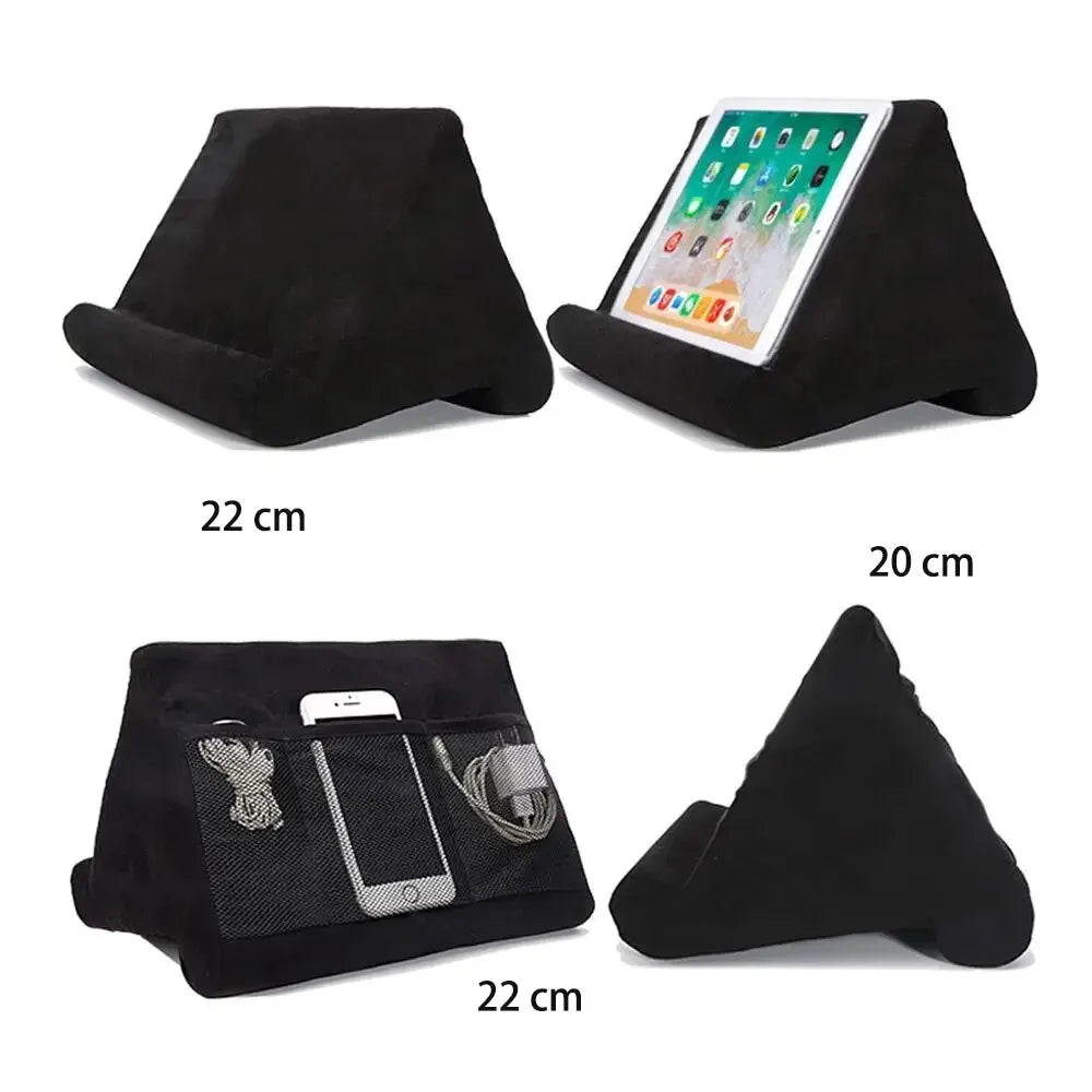 Xnyocn Soporte Cojín Multifuncional para Tablet y Libros – Almohada Ergonómica para iPad, Samsung, Huawei, Lectura en Cama y Sofá