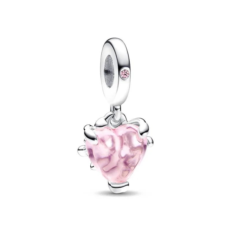 Charm Familia en Plata 925 – Abalorio Sparkling para Pulsera Original Mujer
