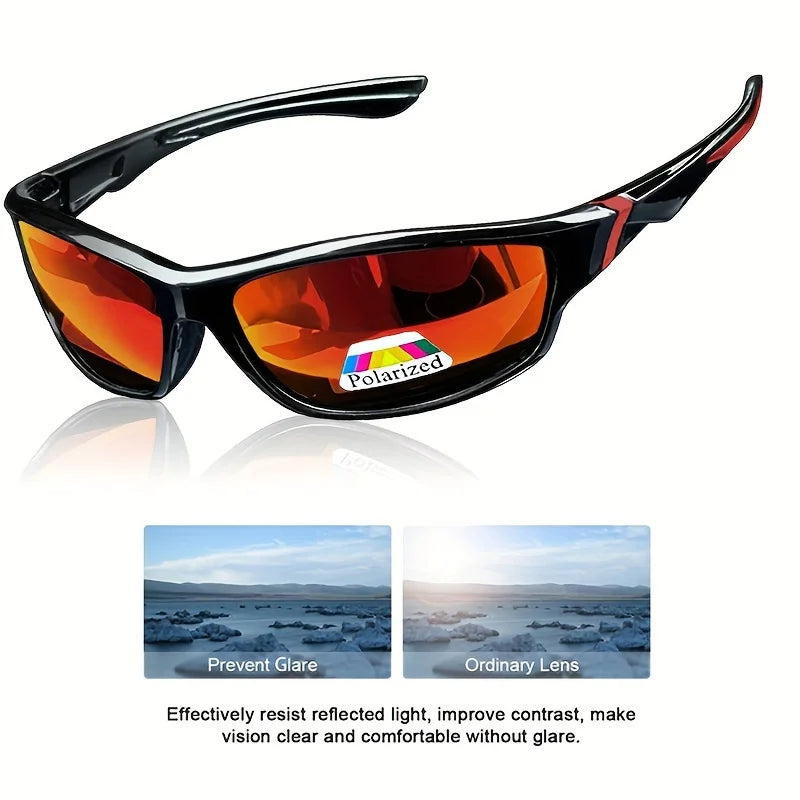 Gafas Deportivas Vintage Hombre Mujer | Pesca Running Ciclismo Montañismo UV400