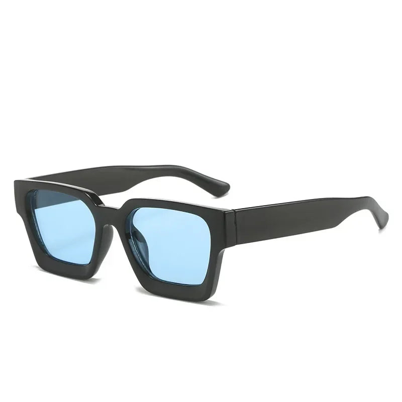 JNPCXI Gafas de Sol Cuadradas de Lujo | Retro Fashion Unisex UV400