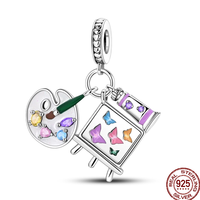 Charm Buho Serie Bee en Plata 925 – Abalorio DIY para Pulseras Originales Mujer