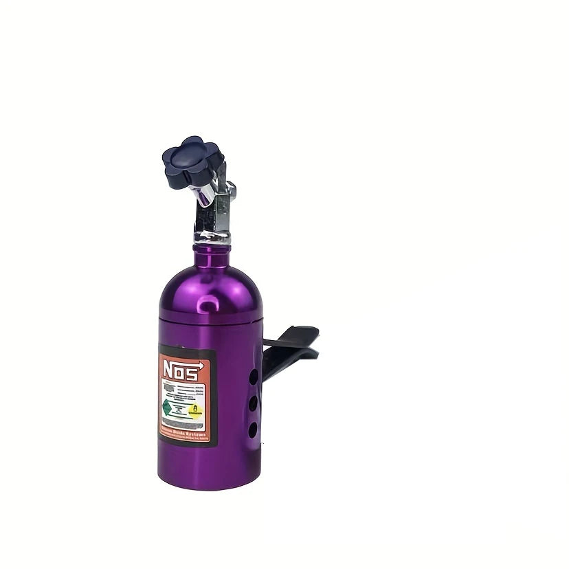 Ambientador de Coche en Forma de Botella NOS | Difusor de Aromaterapia para Rejilla de Aire con Fragancia