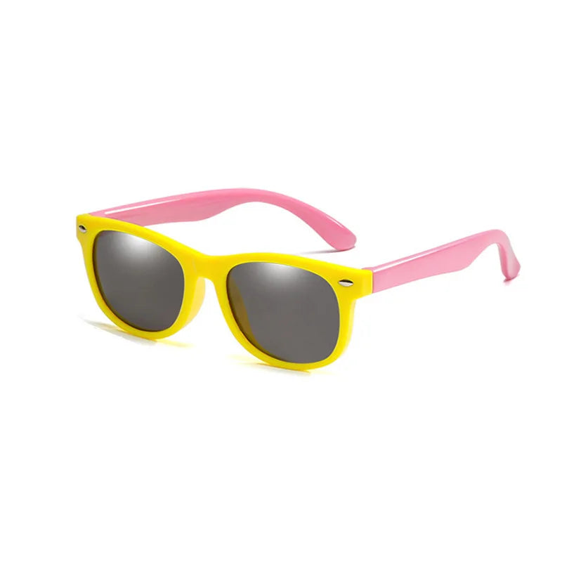 Gafas de Sol Polarizadas para Niños | TR90 Silicona Ultraligeras UV400 Multicolor