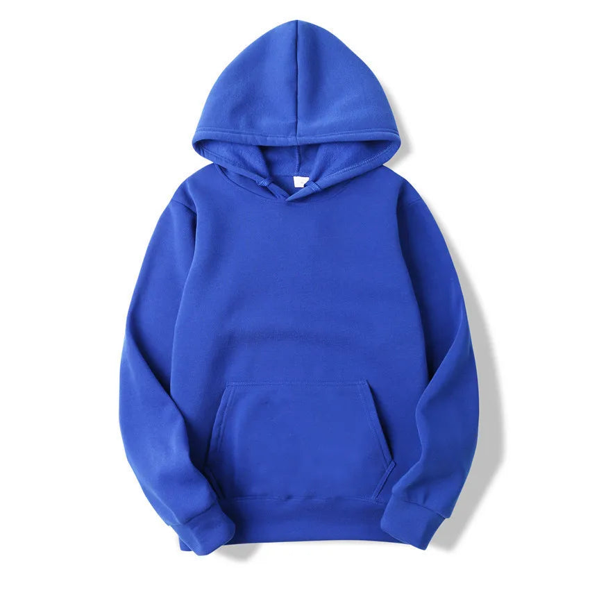 Hoodie Básico Unisex – Sudadera Casual Hombre y Mujer para Primavera, Otoño e Invierno