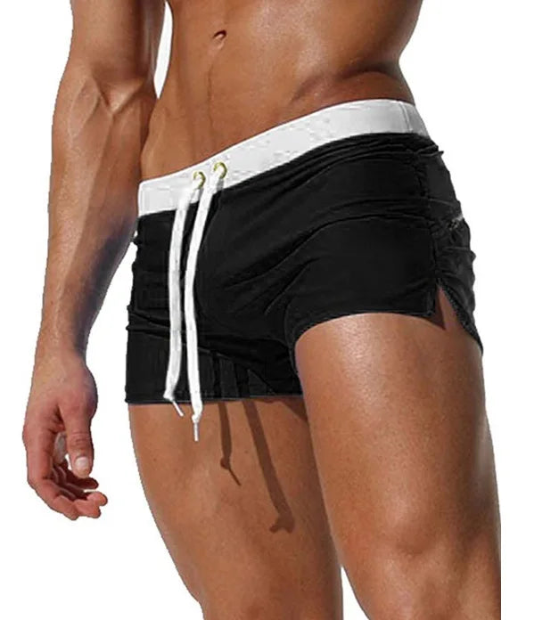 Bañador Hombre Boxer 10 Colores | Shorts Playa con Bolsillo Trasero Secado Rápido – Swimwear Verano