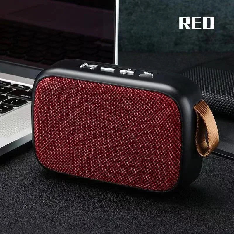 Soundbar Bluetooth 5.0 Portátil – Parlante Inalámbrico HiFi con Subwoofer, Batería 500mAh y Reproductor TF/USB