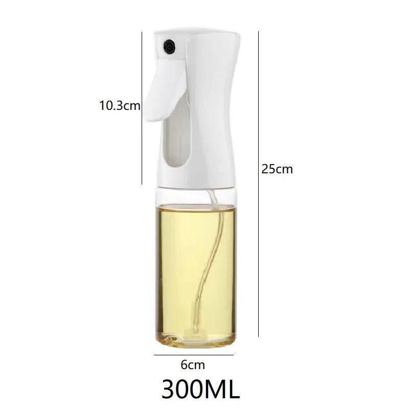 Botella Pulverizadora de Aceite 200ml/300ml | Dispensador de Aceite de Oliva, Vinagre, Salsa de Soya | Cocina, BBQ, Camping y Repostería