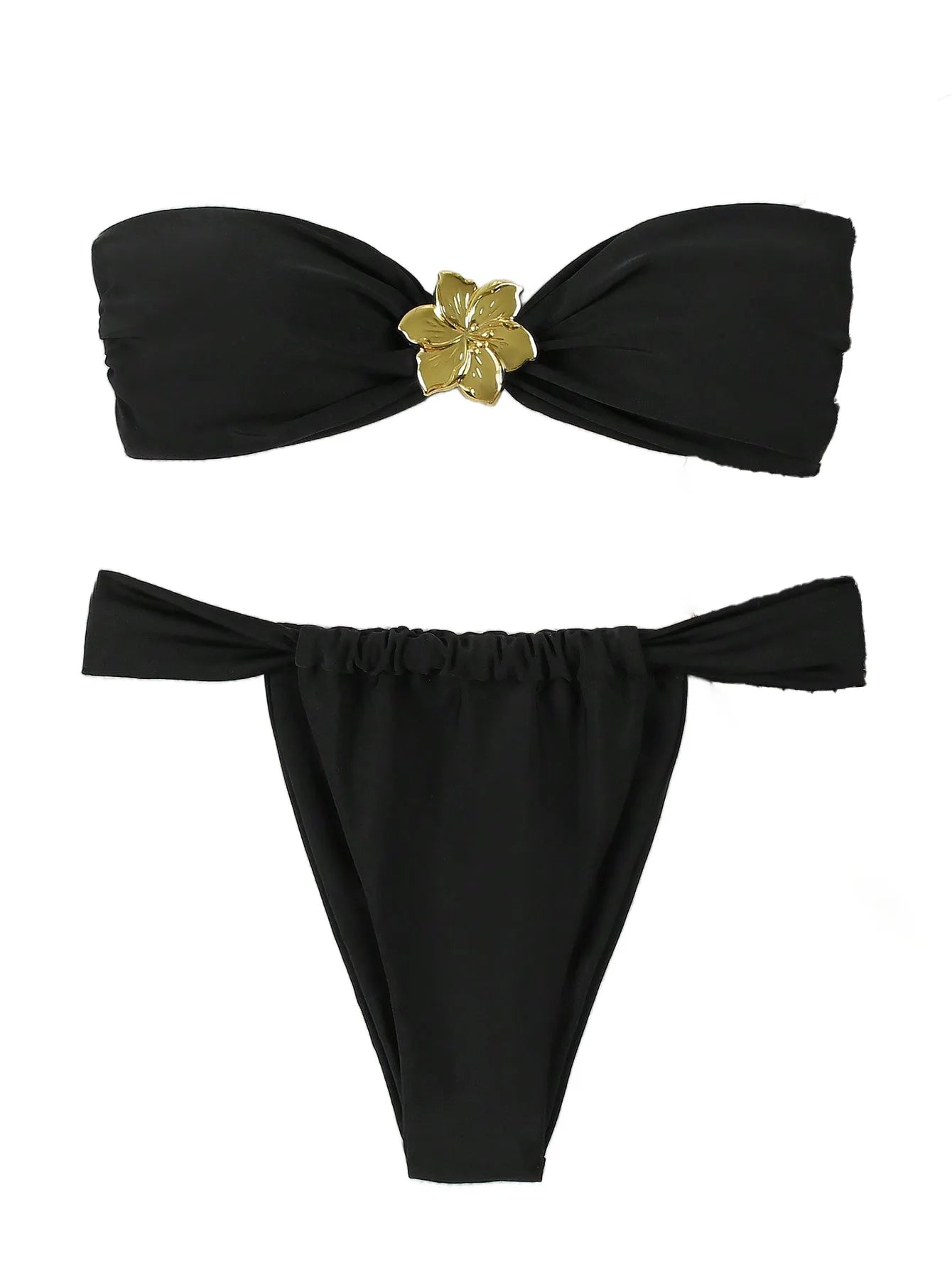 Bikini Sexy 2025 Mujer Push Up | Top Bandeau + Tanga BrasileƱo Traje de BaƱo