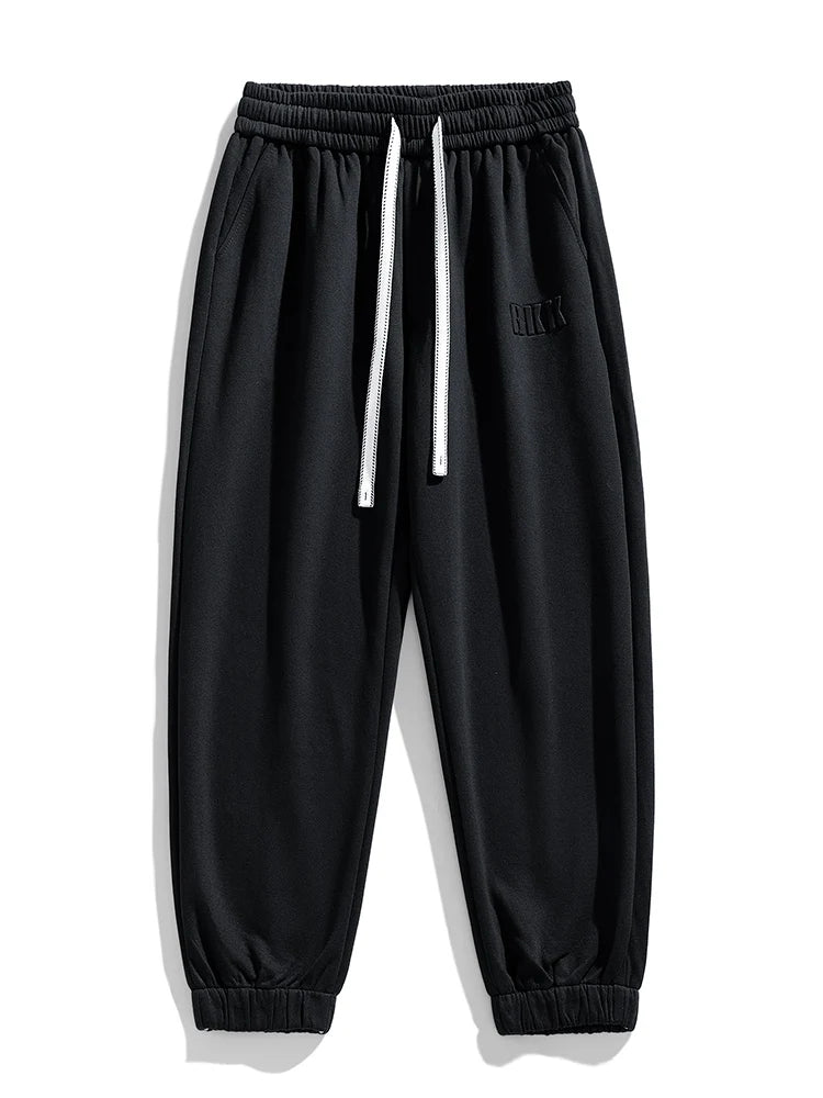 Pantalones Jogger de Algodón y Poliéster para Hombre – Tallas Grandes 6XL-8XL, Deportivos, Baggy, Cintura Elástica, Harem Hip Hop Sueltos