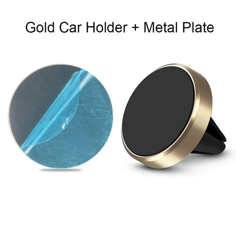 Soporte Magnético para Celular en la Ventila del Carro | Compatible con iPhone, Samsung, Xiaomi y GPS