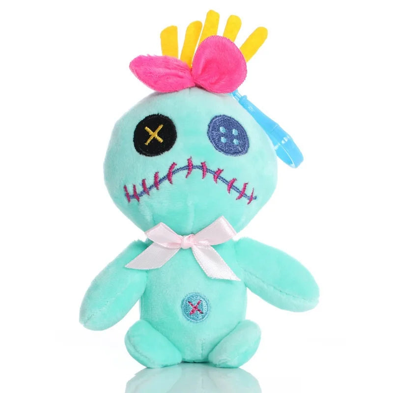 Peluche Stitch Disney 4/8 Pulgadas – Muñeco de Peluche Azul/Rosa | Juguete Anime Lilo & Stitch Regalo para Niños