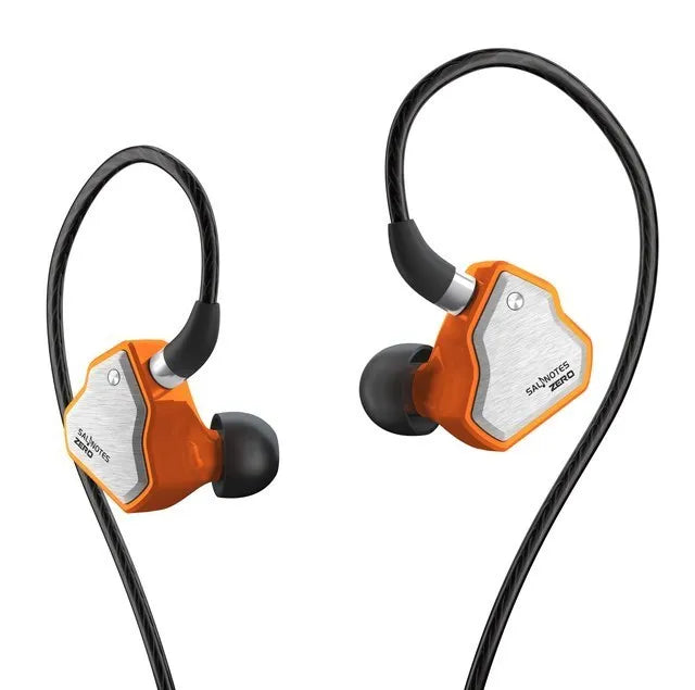 7Hz Salnotes Zero HiFi IEM | Auriculares In-Ear con Driver Dinámico 10mm, Diafragma Metálico, Cable OFC Desmontable, N52 Magnet
