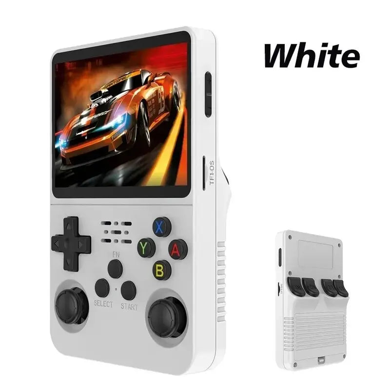 R36S Retro Handheld Game Console – Consola Portátil Linux 3.5” IPS con 64GB y 15000+ Juegos