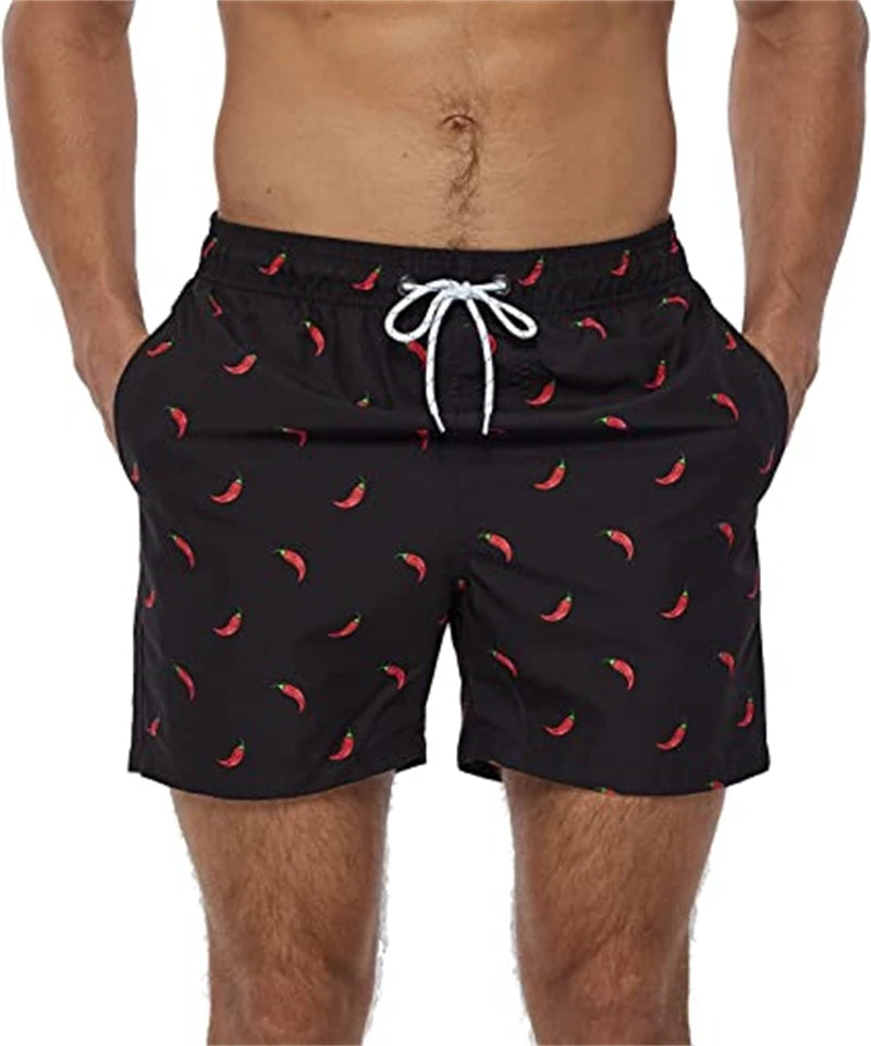 Shorts Hombre Verano con Bolsillos | Pantaloneta Playa Surf Secado Rápido