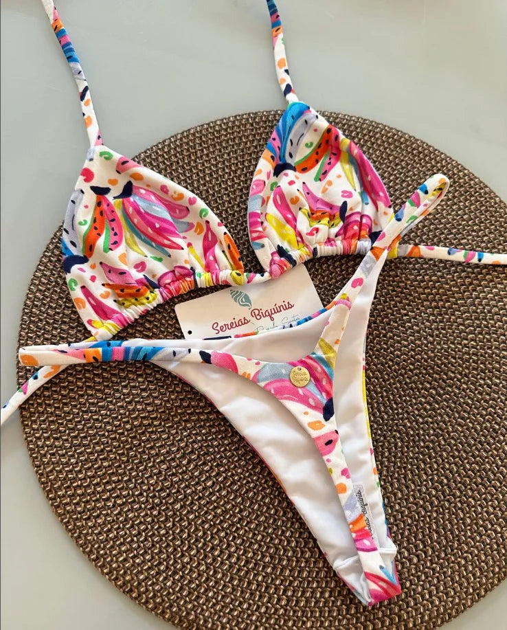 Bikini Mujer Brasil Sexy | Traje de Baño Verano Playa Vacaciones Swimwear