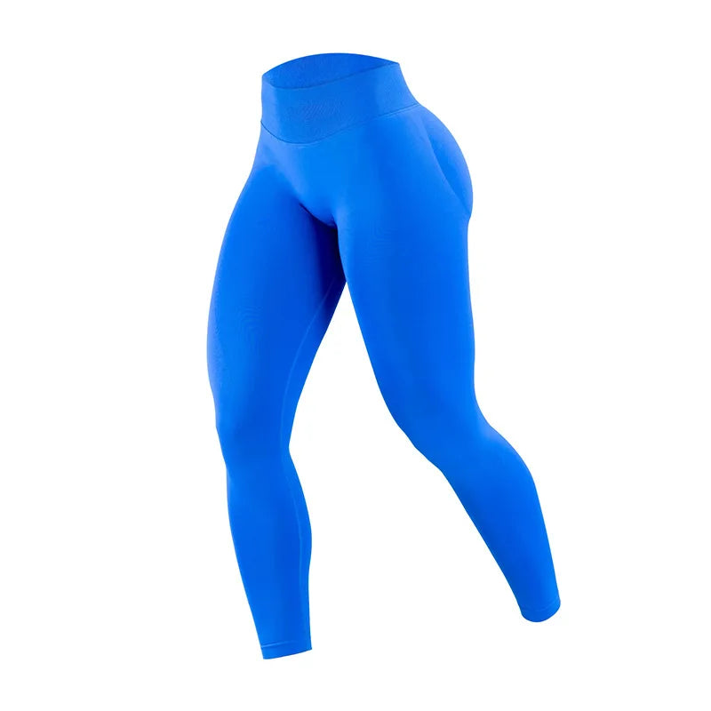 Leggings Deportivos Mujer | Pantalón Yoga de Cintura Alta con Efecto Push Up y Ajuste Slim