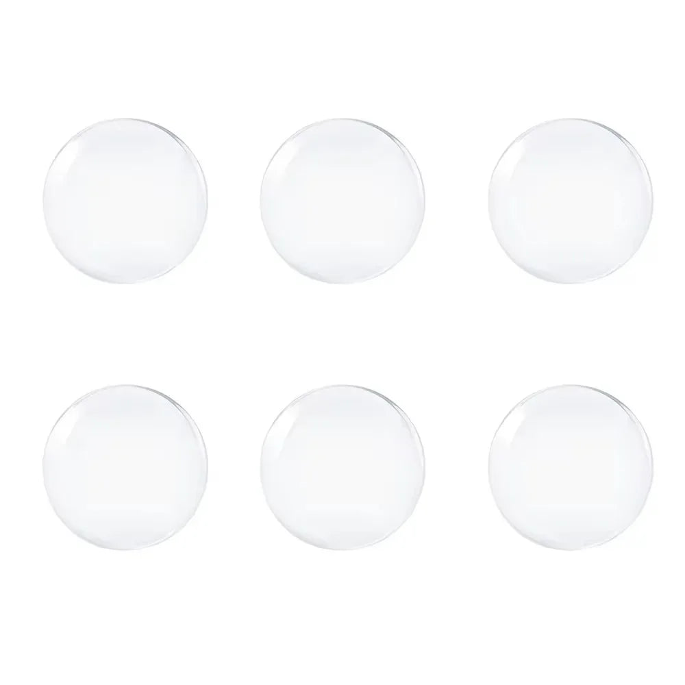 Tope de Puerta de Goma Transparente – Protector de Pared y Manilla, Almohadilla Antigolpes